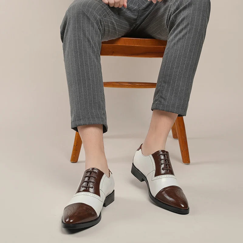 VALERIO TWO-TONE OXFORDS