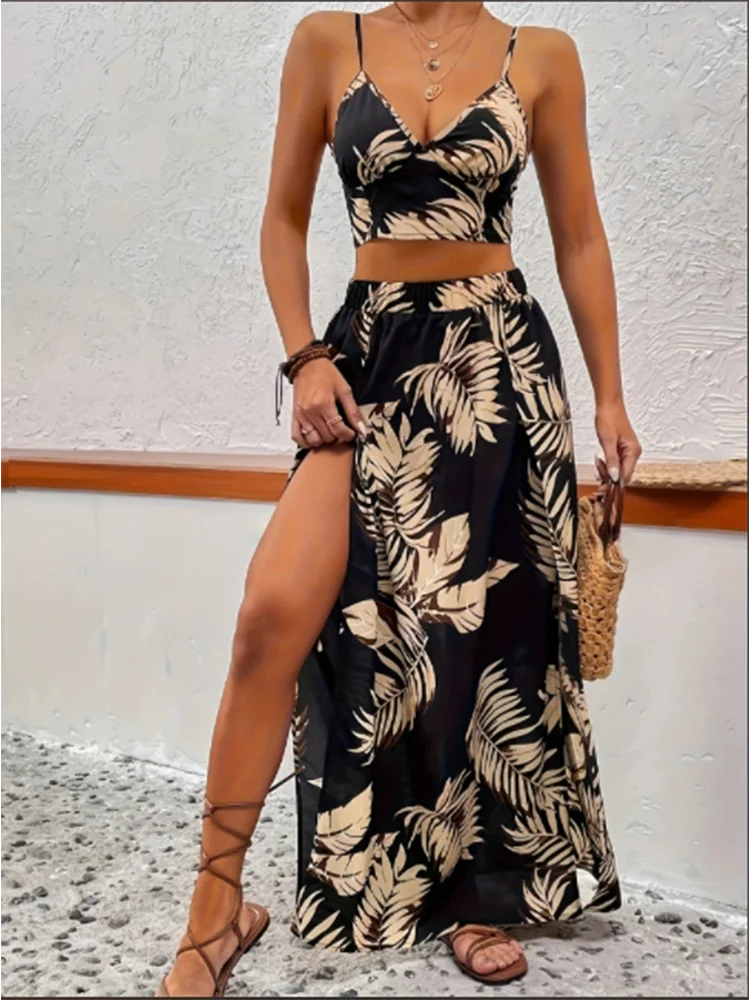 PALOMA PALM DRESS