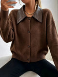 CLAUDINE COLLARED CARDIGAN