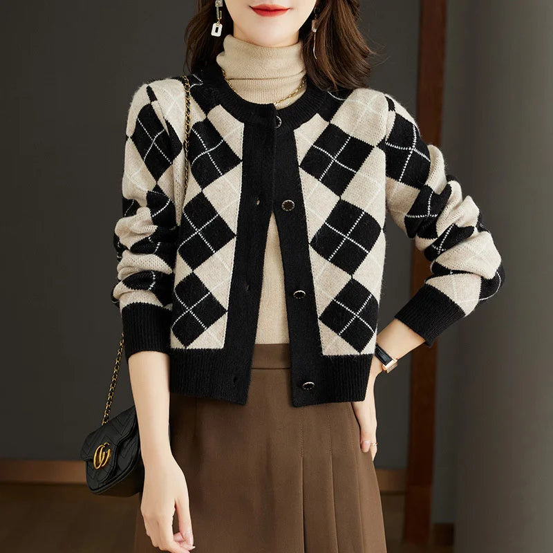 COLETTE ARGYLLE CARDIGAN