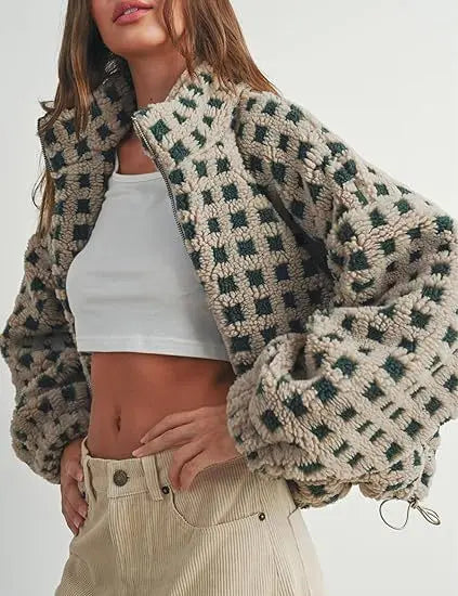 LIORA CHECK JACKET