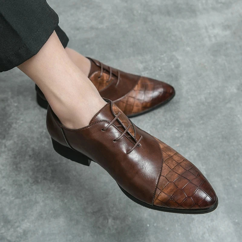 RAFFAELE EMBOSSED OXFORDS