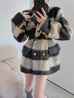 VIVIENNE CHECK BLAZER
