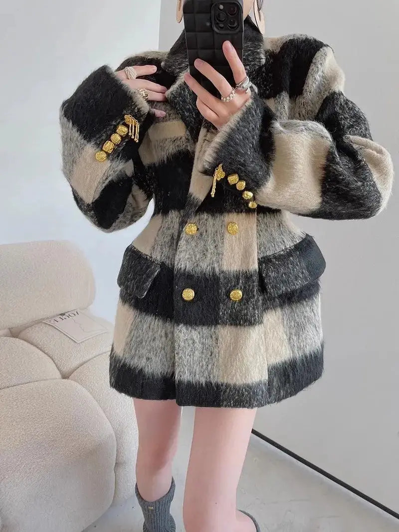 VIVIENNE CHECK BLAZER