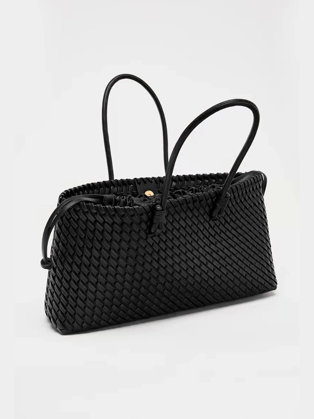 DARIA WOVEN LEATHER HANDBAG