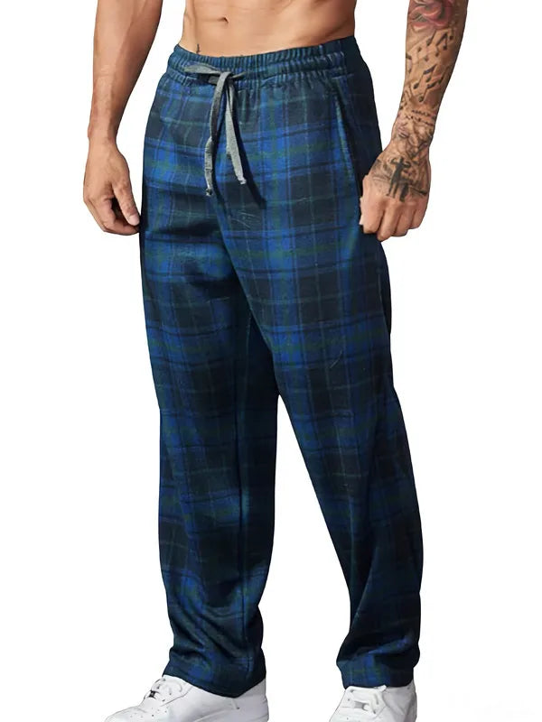 CALLUM CHECK TROUSERS