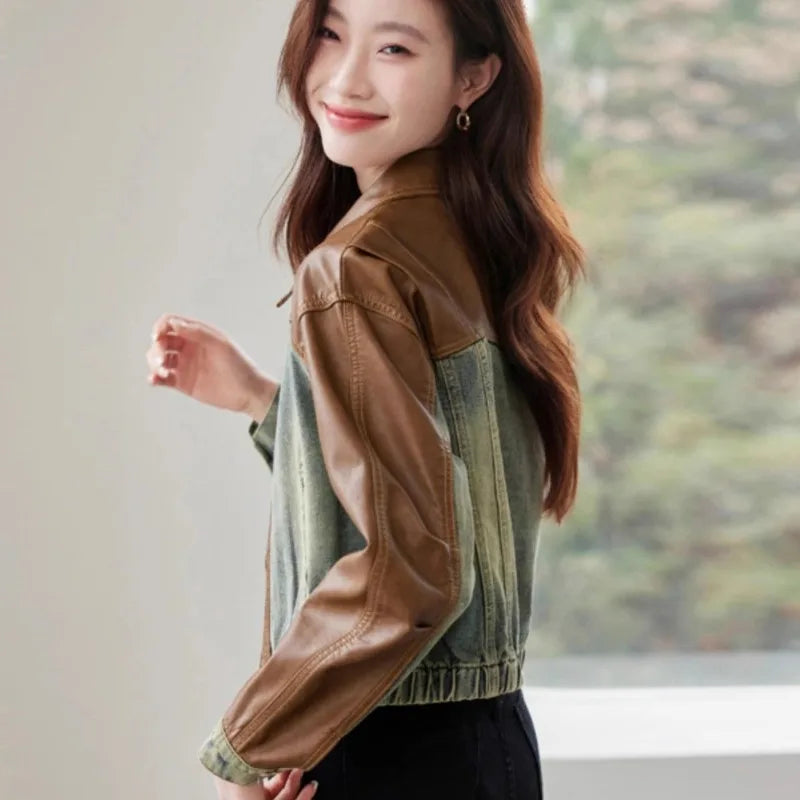 ALESSIA CONTRAST BOMBER