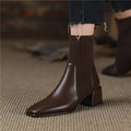 AVERAINE KNIT ANKLE BOOTS