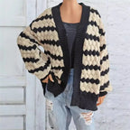 BERENICE STRIPED CARDIGAN