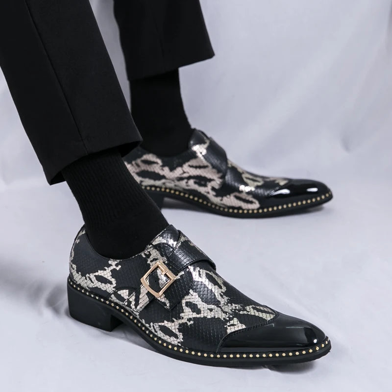 LEANDER MONK-STRAP SHOES