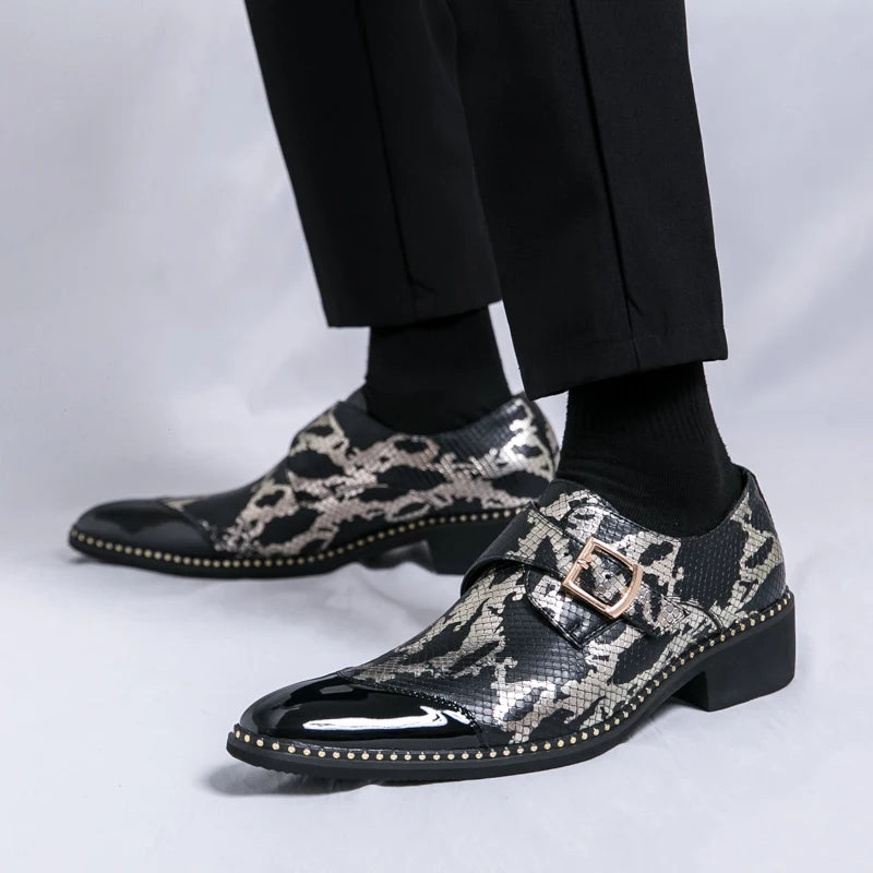 LEANDER MONK-STRAP SHOES