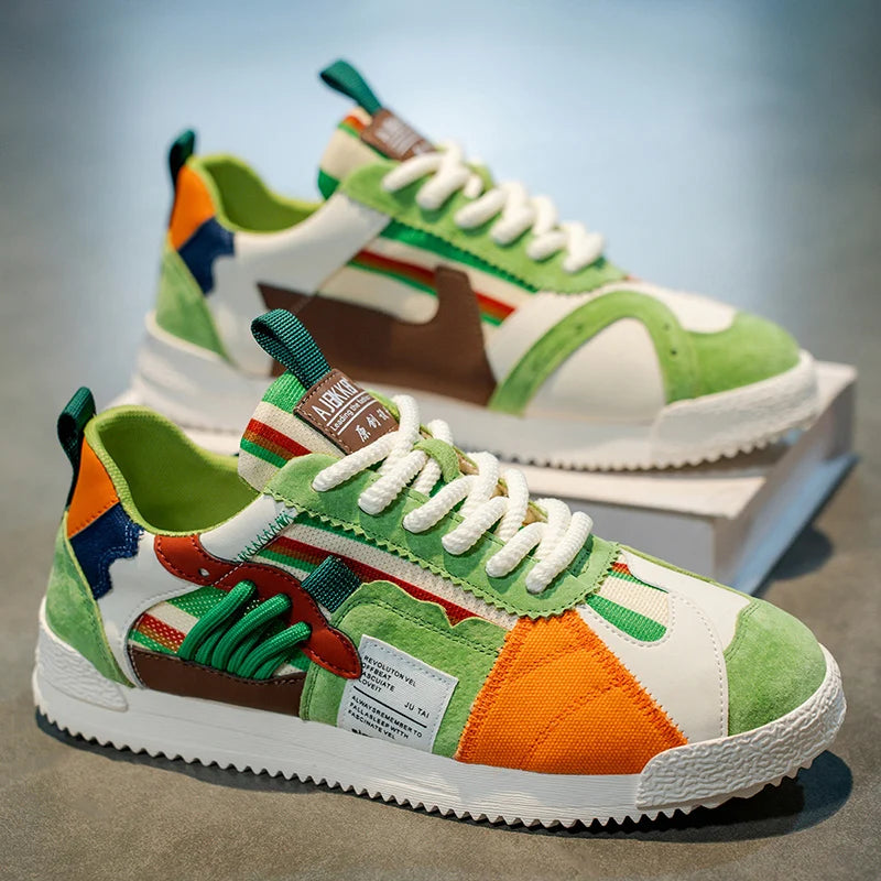 DARIO PATCHWORK SNEAKERS