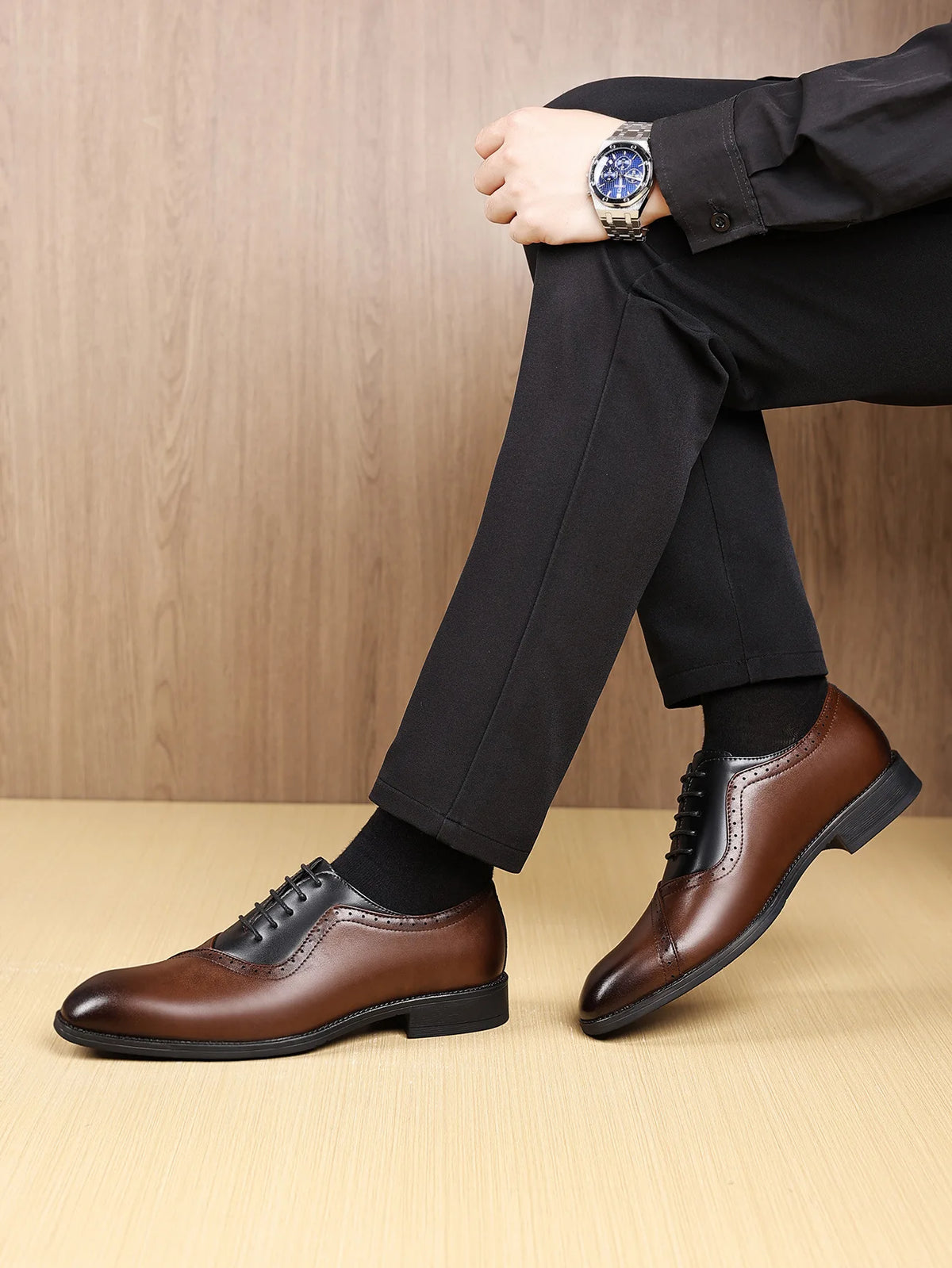EMILIO TWO-TONE OXFORDS