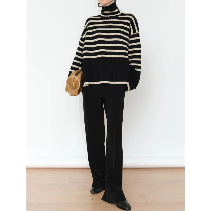 NOEMIE STRIPED SWEATER