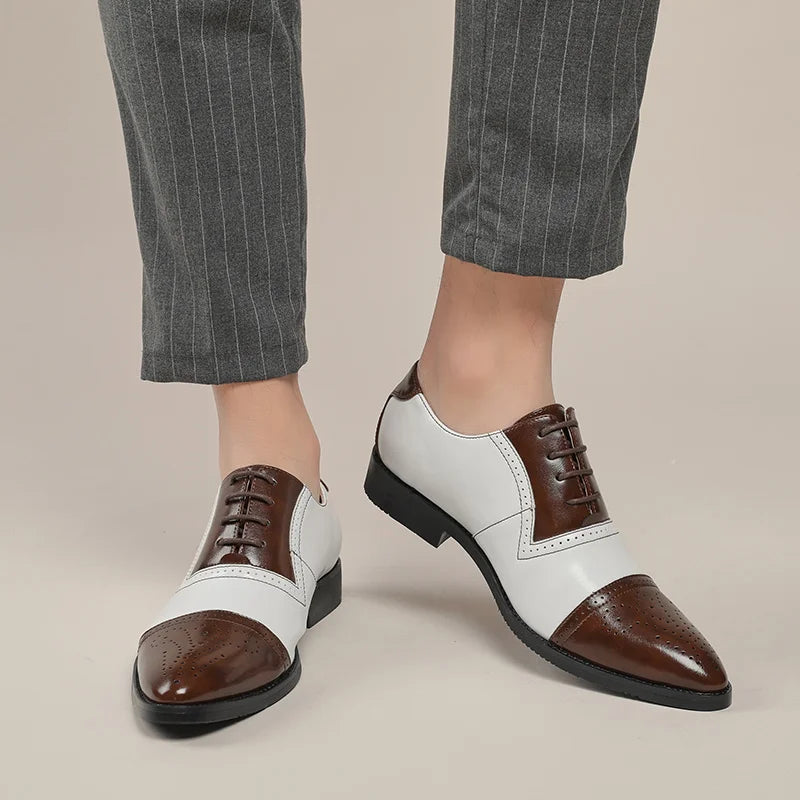VALERIO TWO-TONE OXFORDS