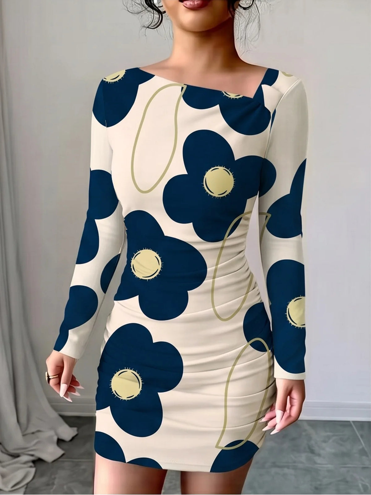 DAHLIA FLORAL DRESS