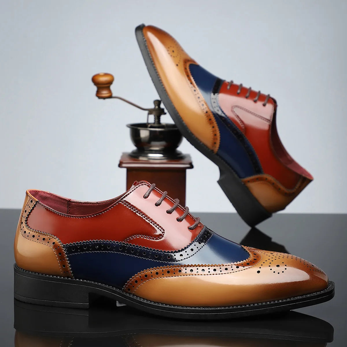 CASSIAN WINGTIP OXFORDS