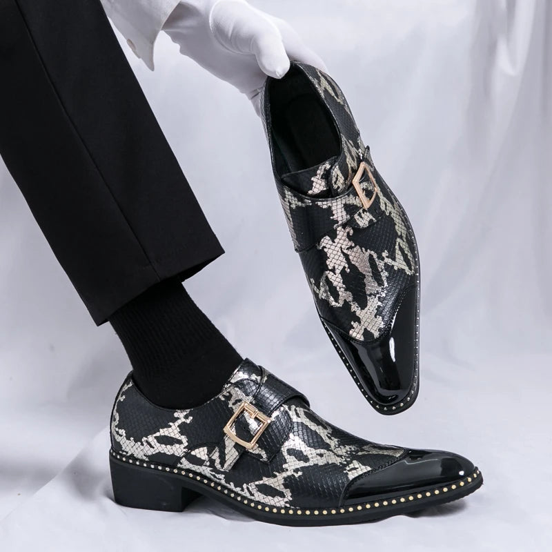 LEANDER MONK-STRAP SHOES