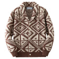 AMBROSE GEOMETRIC CARDIGAN
