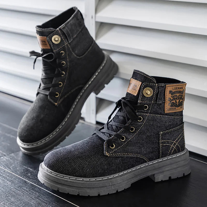 DECLAN DENIM BOOTS