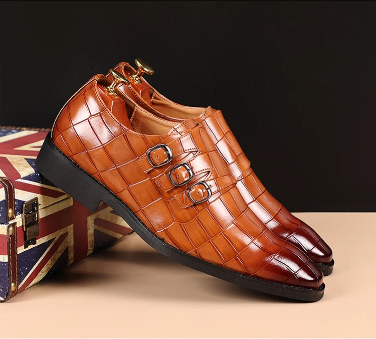 SANTINO MONK-STRAP SHOES