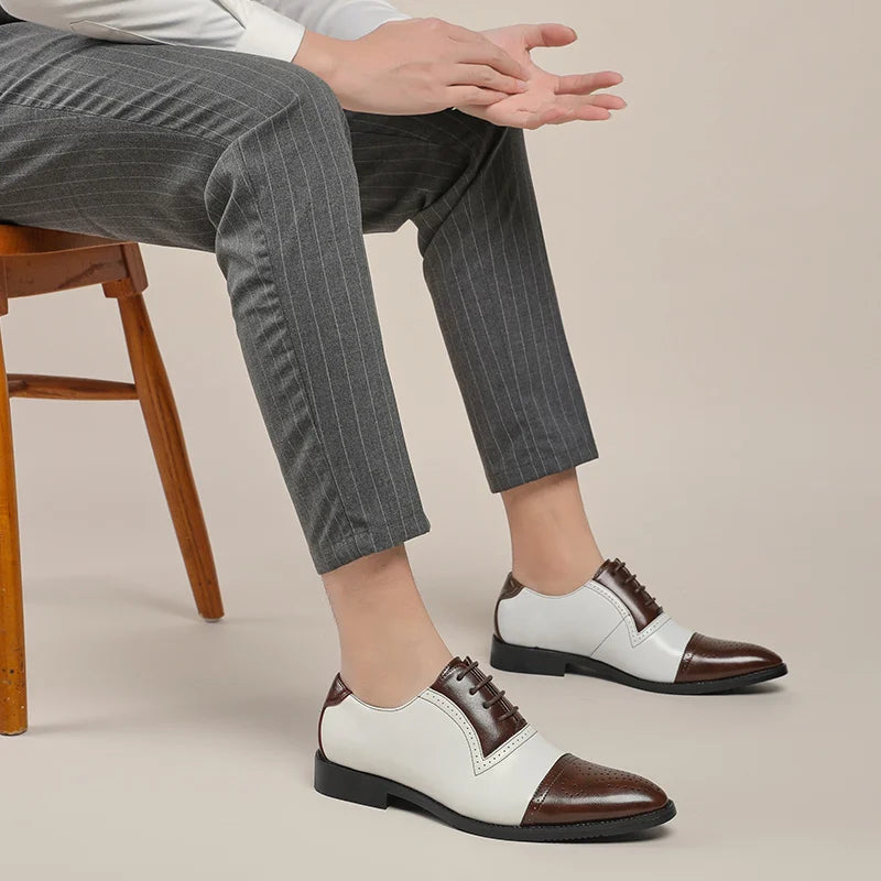 VALERIO TWO-TONE OXFORDS