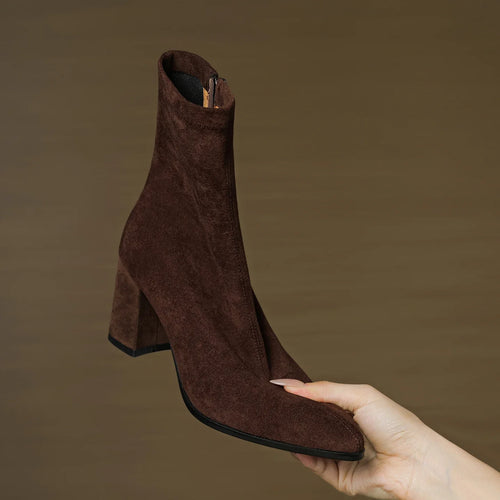 ALORA GENUINE SUEDE BOOTS