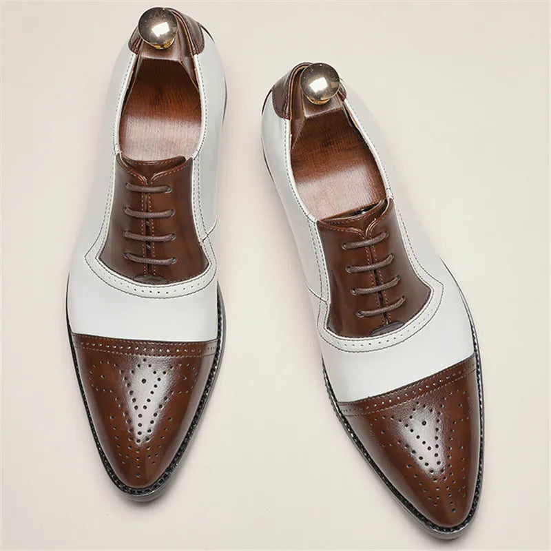 VALERIO TWO-TONE OXFORDS