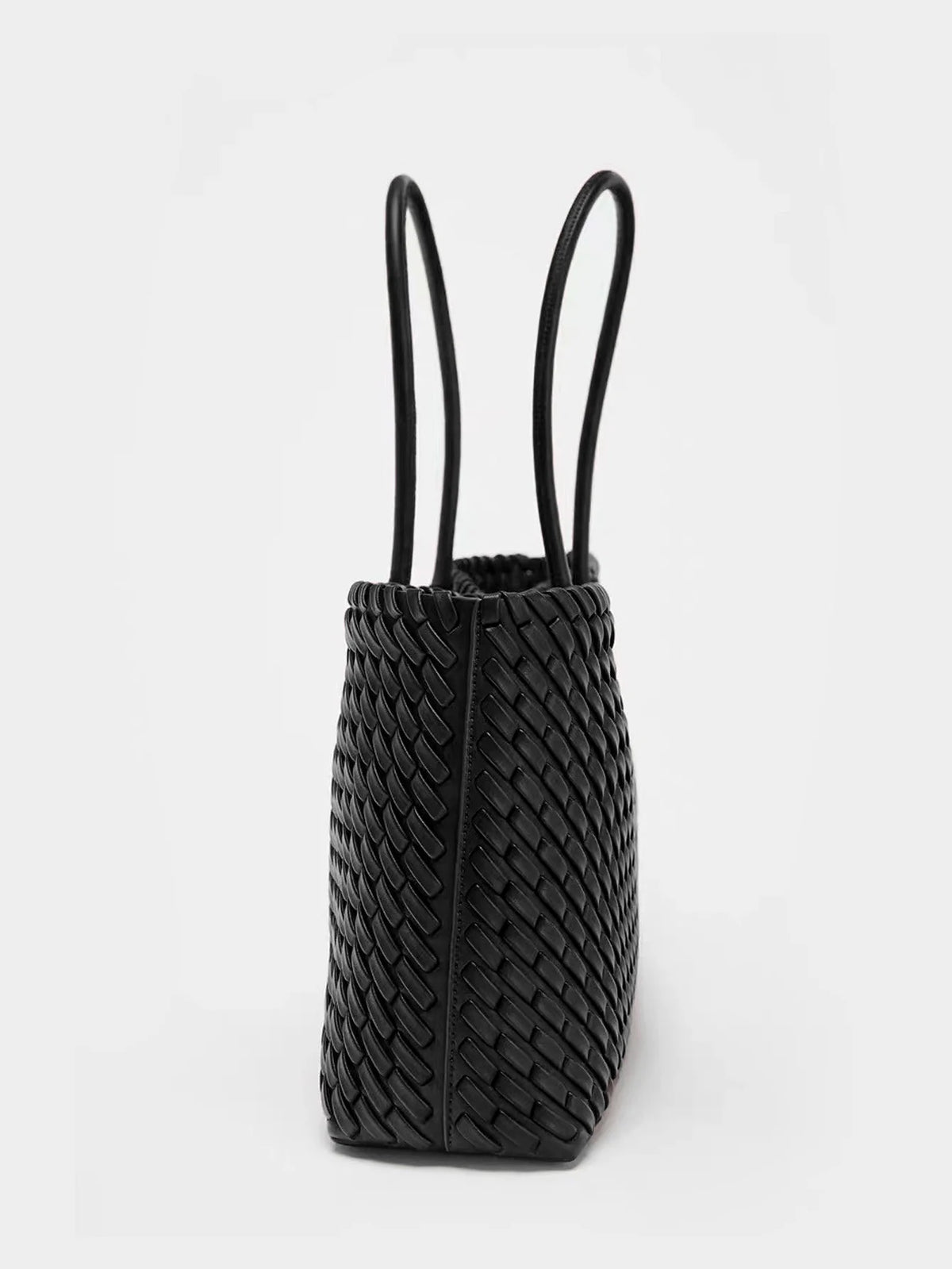DARIA WOVEN LEATHER HANDBAG