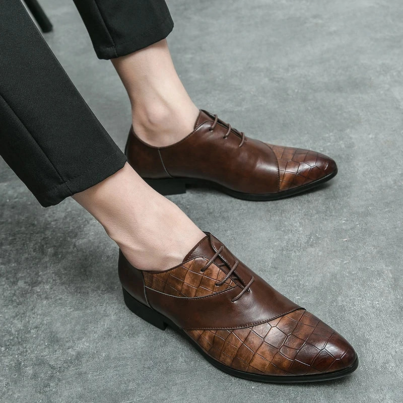 RAFFAELE EMBOSSED OXFORDS
