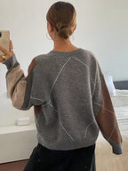 LENORA COLOURBLOCK SWEATER