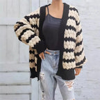 BERENICE STRIPED CARDIGAN