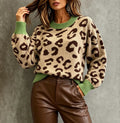 AVRIL LEOPARD SWEATER