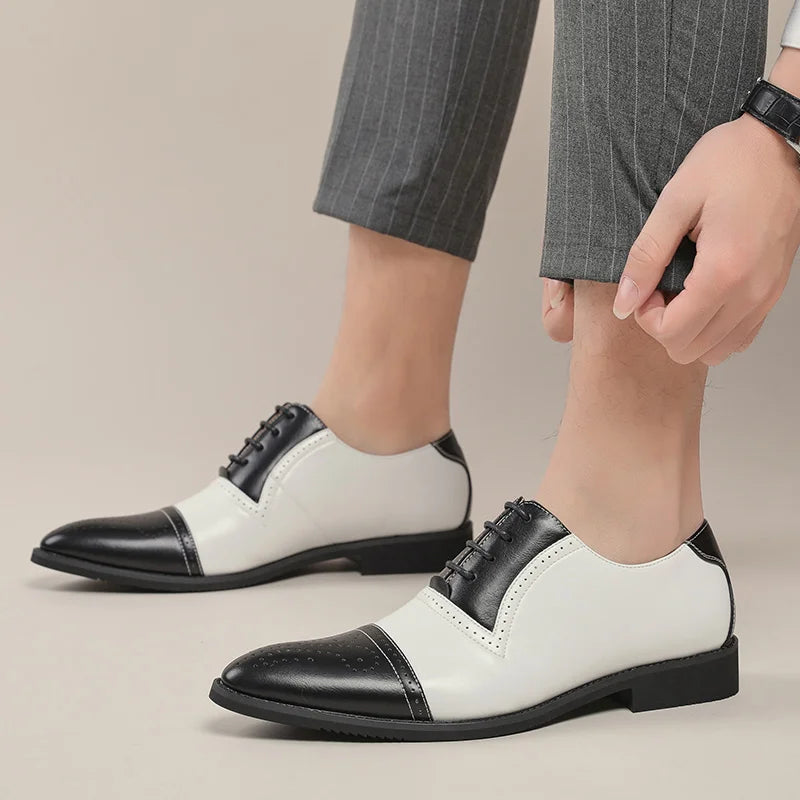 VALERIO TWO-TONE OXFORDS