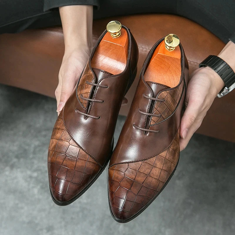 RAFFAELE EMBOSSED OXFORDS