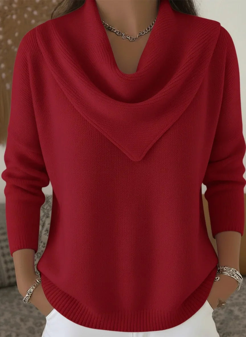 Ashleigh |  Women's Cowl Neck Sweater