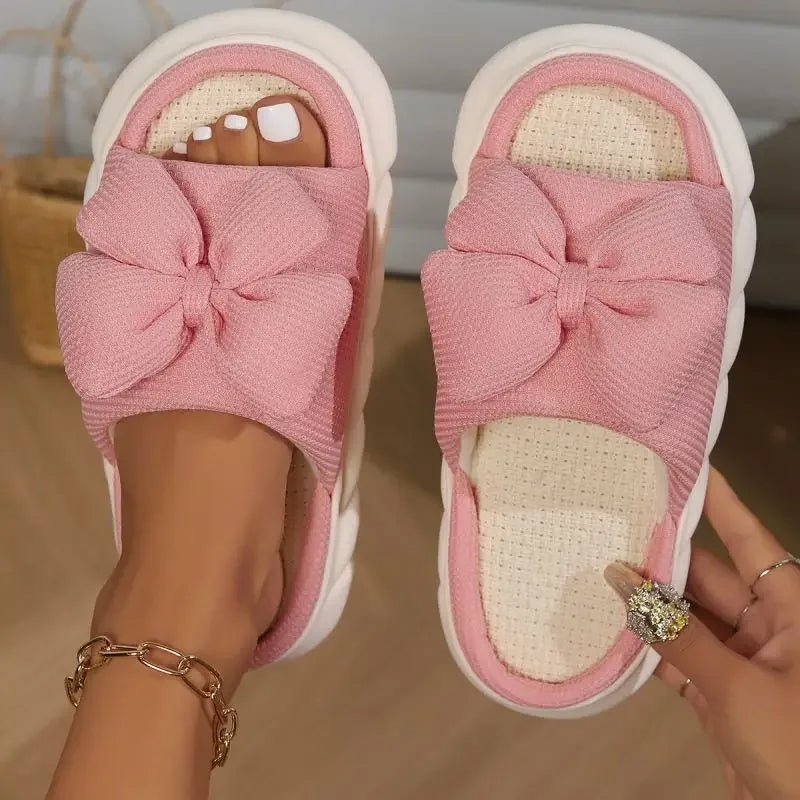 Bliss Bow Slides - ARDEN ROVE