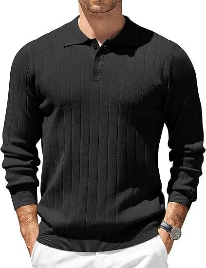 Byron  | Men's Ribbed Knit Sweater