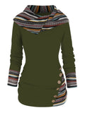 Catrin | Women's Patchwork Cozy Hoodie
