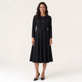 Chelsey | Women's Collar Midi Dress