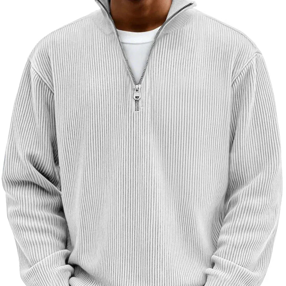 Hobart | Men's Quarter-Zip Sweater