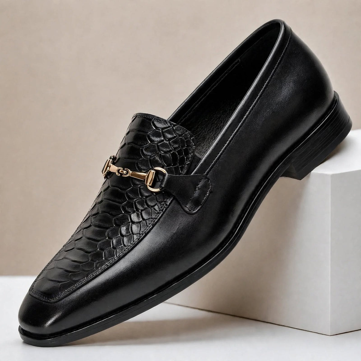 Malani Cowhide Leather Loafers