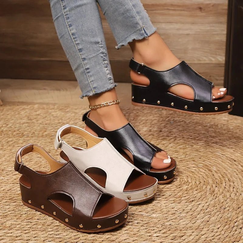 LOREN STUDDED SANDALS - ARDEN ROVE