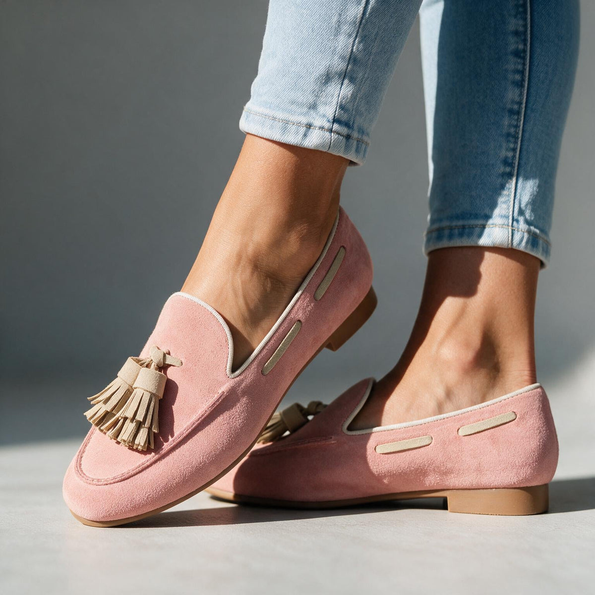 Luciana | Women's Suede Tassel Loafers