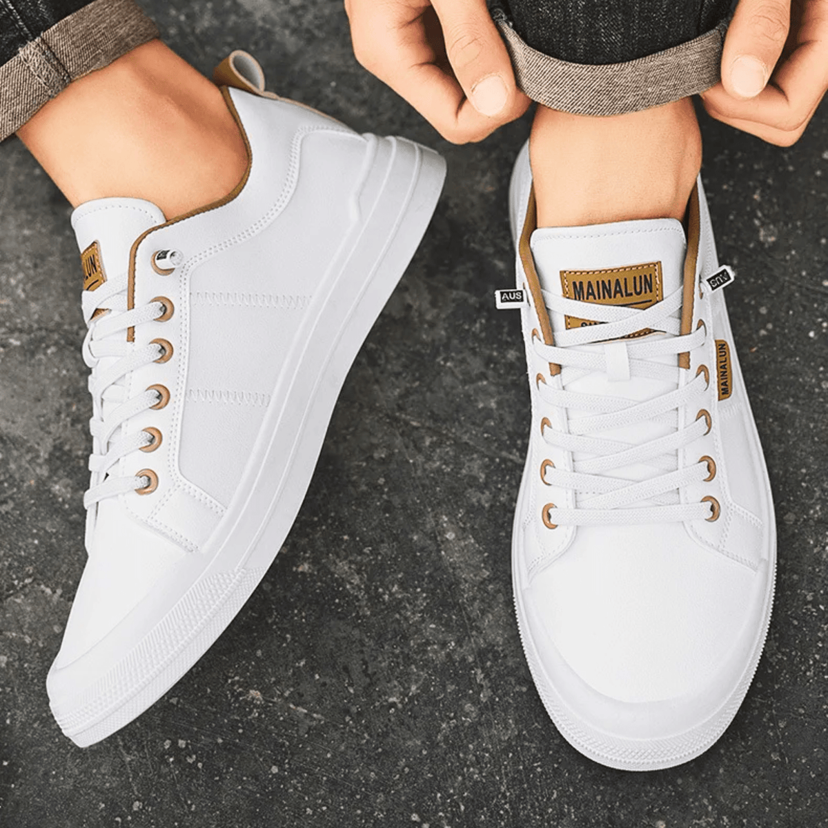 BELLANO LEATHER SNEAKERS